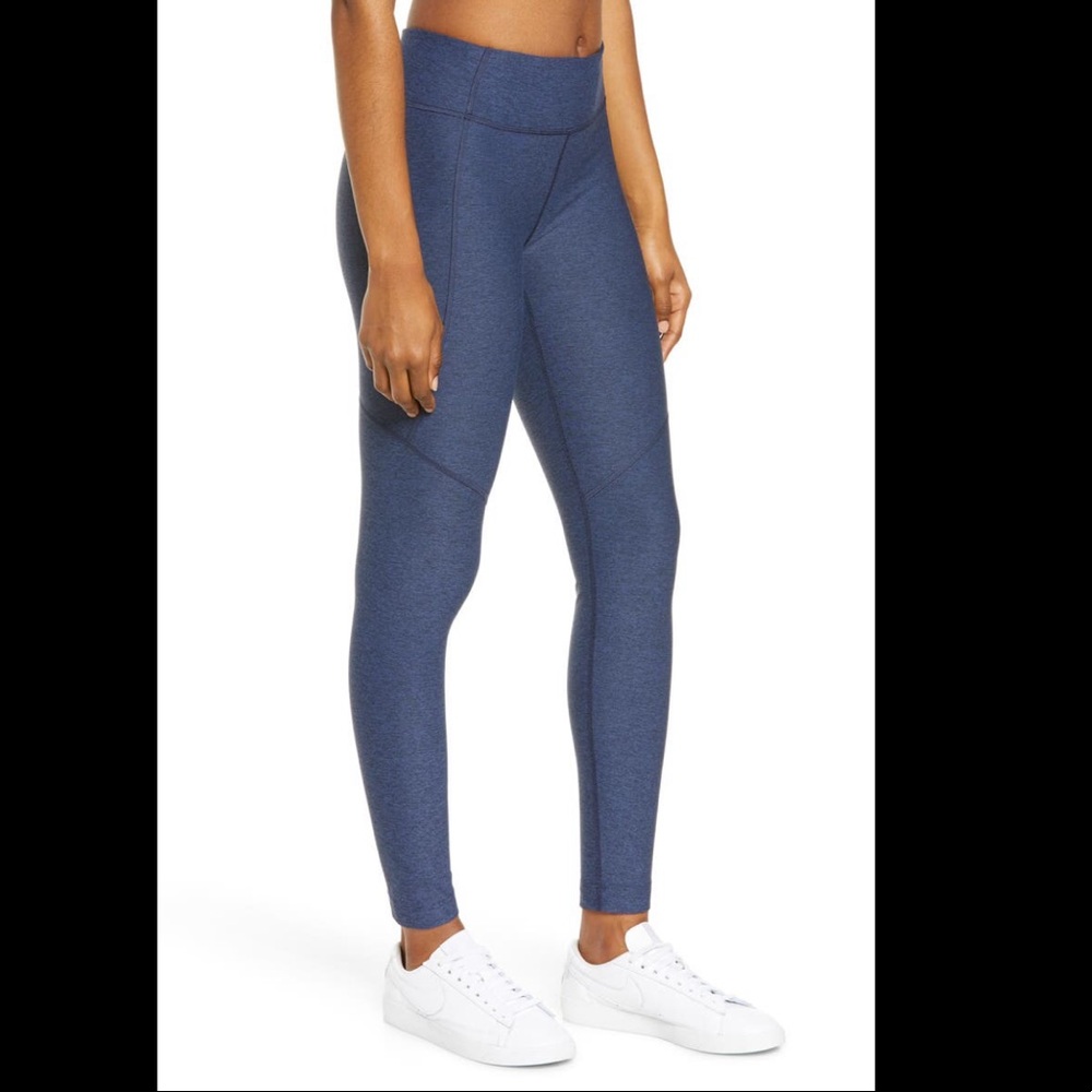 Outdoor Voices 7/8 warmup leggings, size S, navy